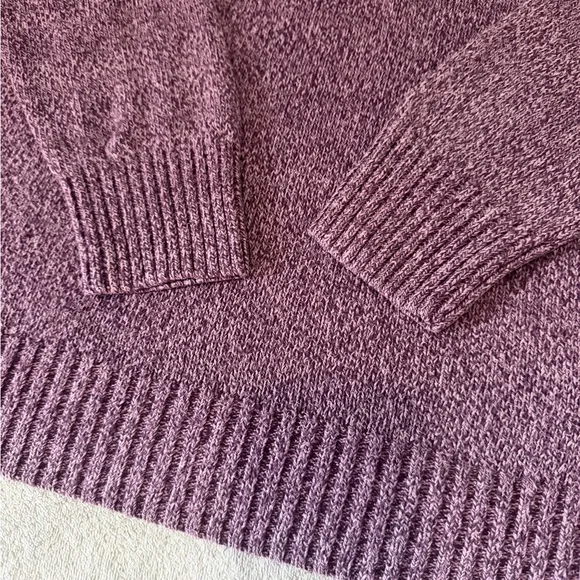 WinterSilks Women's 100% Silk Knit
Sweater Size L Purple Long Sleeve
Crewneck - Picture 5 of 9